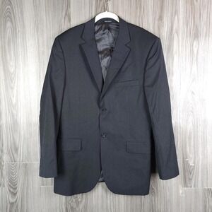 Pronto Uomo Men's 2 Button Wool Blazer Size 42 Reg